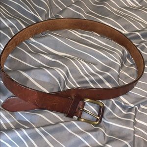 Vintage leather belt